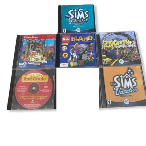 Vintage Computer Game Create a Bundle